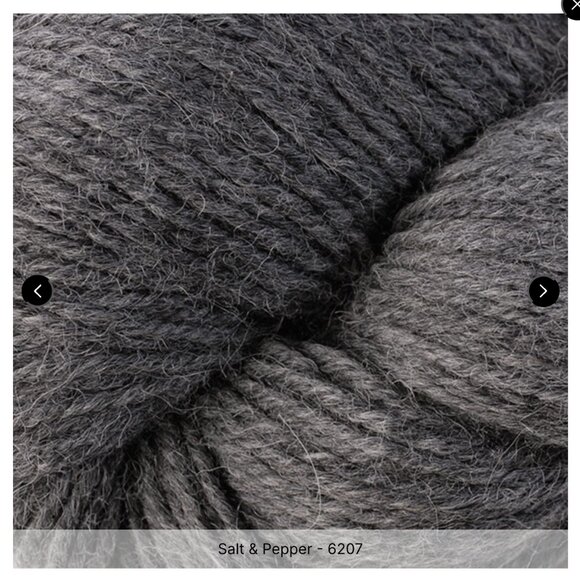 NWT Berroco Ultra Alpaca Colour 6207 Salt & Pepper Lot of 1 - Picture 9 of 9